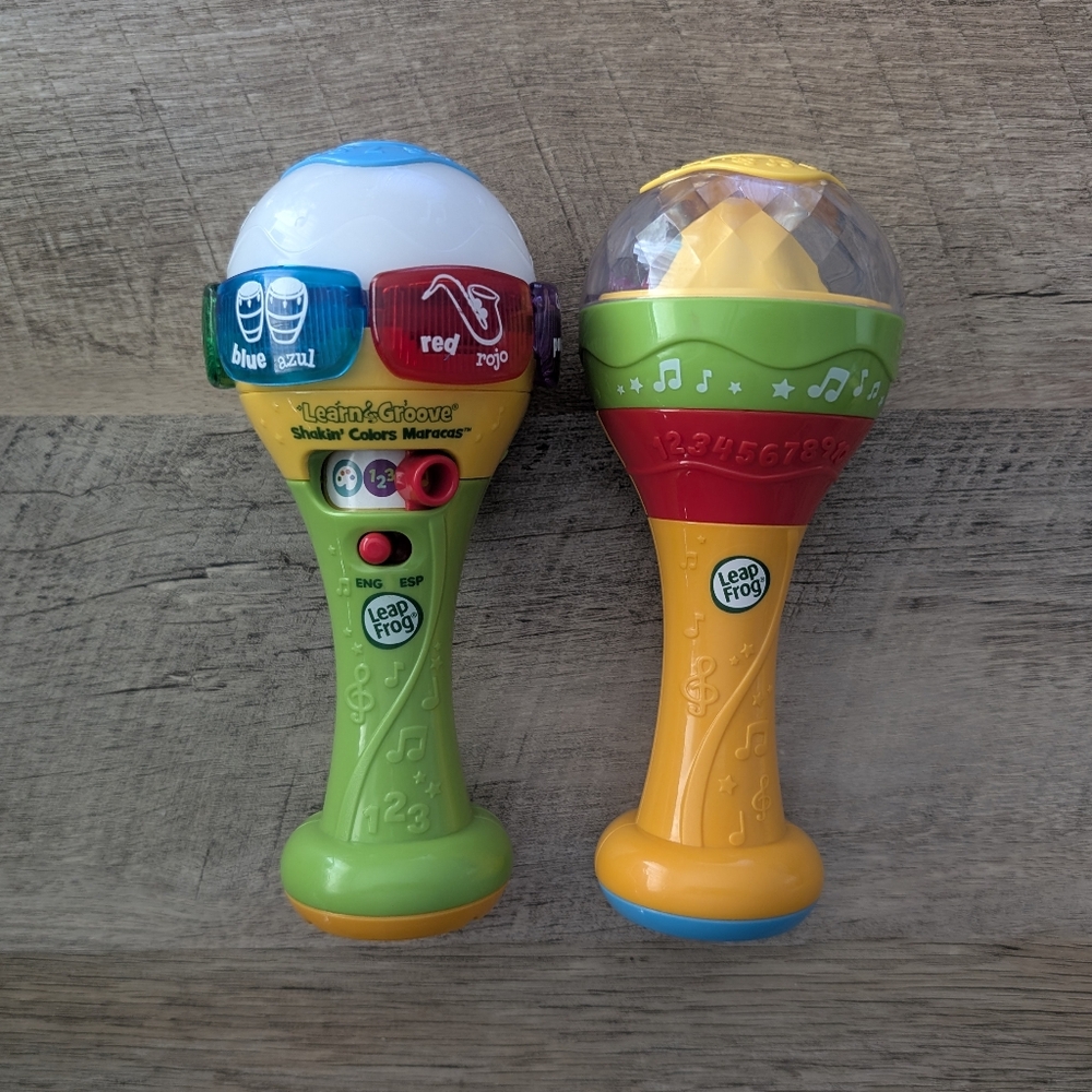 LeapFrog Learn & Groove Shakin' Colors Maracas Learning toys